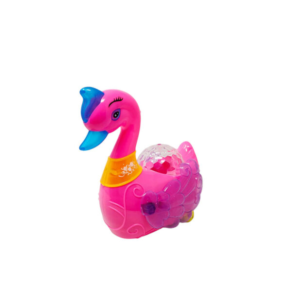 SHARABANI SWAN Toy, Colourful Lights,SweetMusic,Lovely Shaped Multicolor Toy for Kids