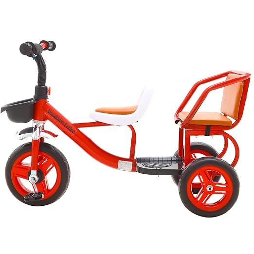 Baby Twin Seat Kids Tricycle