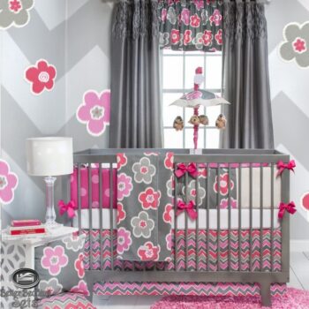 Cute-Baby-Girl-Crib-Bedding-Sets