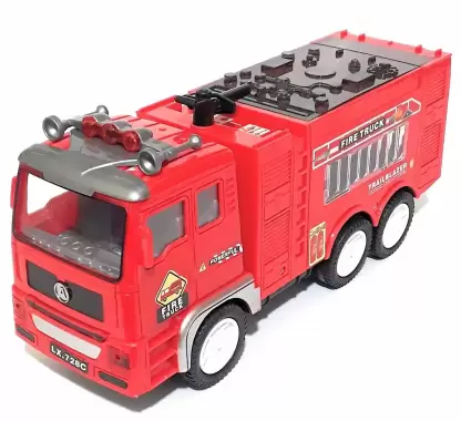 Multicolour Plastic Fire Station